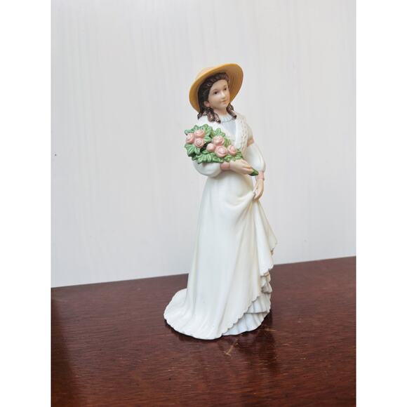 Homco Home Interiors Victorian Lady Woman Figurine Charlotte Rose #1468 - Picture 2 of 12